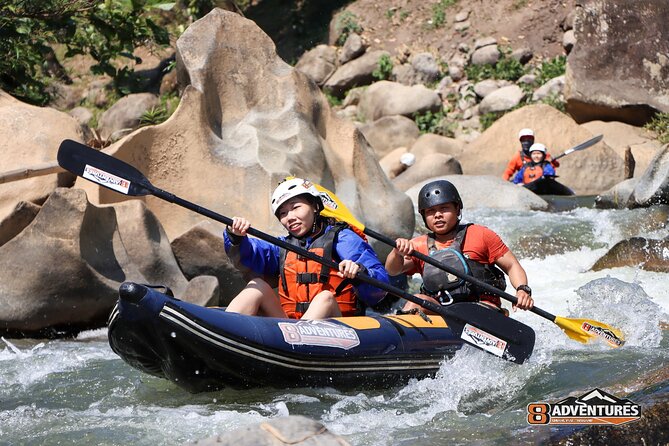 10KM Inflatable Kayaking and 3HR Trekking Adventure - Lunch before the Mae Taeng River