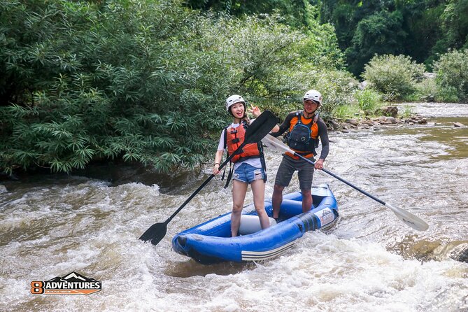 10KM Inflatable Kayaking and 3HR Trekking Adventure - Small groups, pickup, and the long day