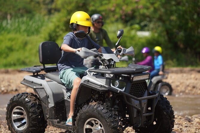 2-3 hrs. ATV Mae Wang Adventure, Feeding, Rafting &Waterfall Tour - Lunch and the switch from engines to elephants