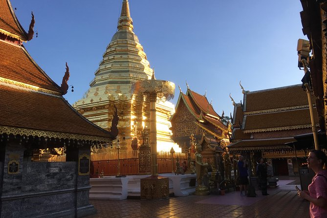 4 highlights: Sticky Waterfall/Elephants/local market /Wat Banden - The market stop, from ordinary groceries to edible insects