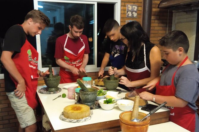 5 Hour Morning Thai Cooking Course - The organic garden and Thai herbs