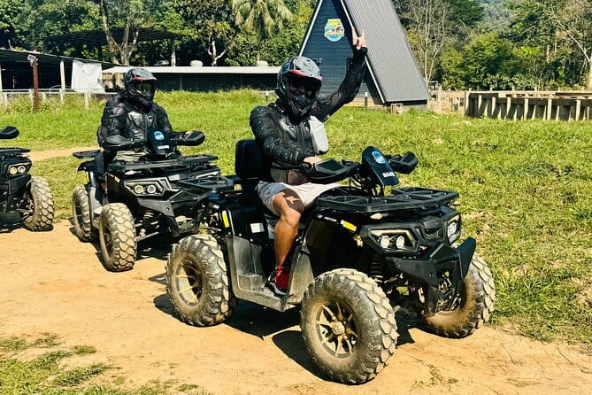 7 Hour Sticky Waterfall and ATV Guided Adventures - From Chiang Mai to the forest