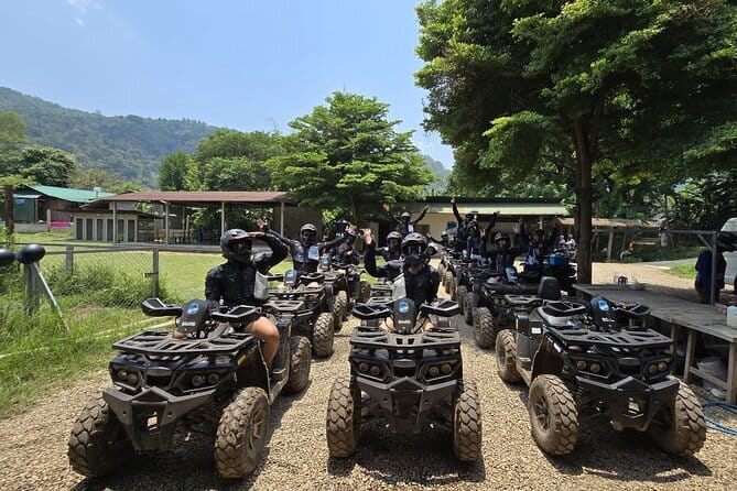 7 Hour Sticky Waterfall and ATV Guided Adventures - One hour on the ATV