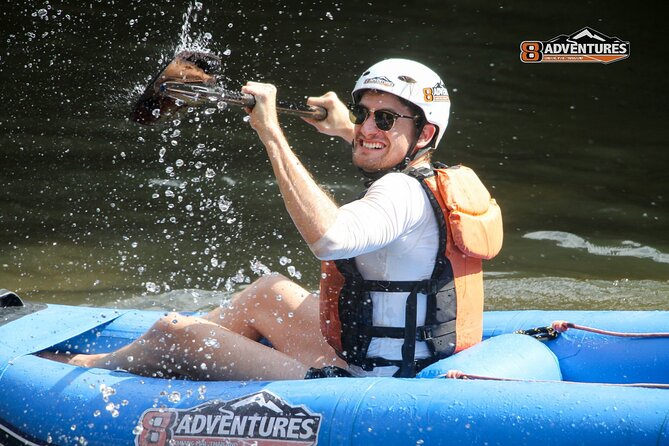 8KM White Water Rafting and 3HRS Jungle Trekking Adventure - The 8km inflatable-kayak river float