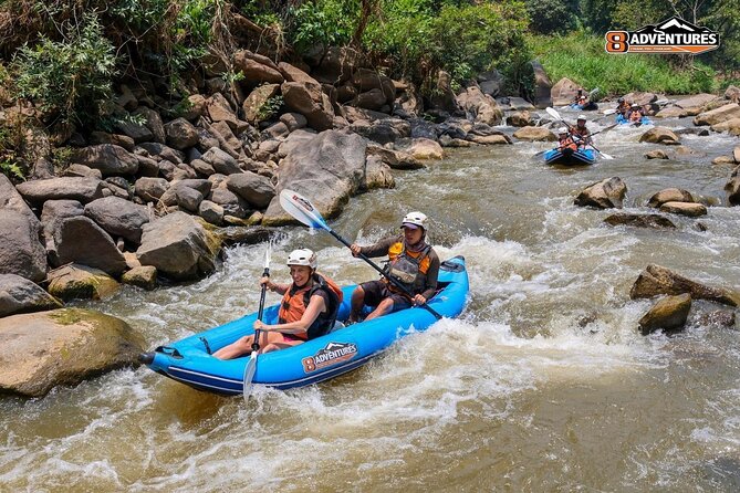 8KM White Water Rafting and 3HRS Jungle Trekking Adventure - Who will enjoy this day most