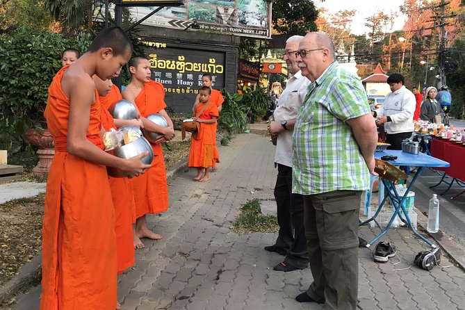 Alms and Wat Phra That Doi Suthep Private Chiang Mai Tour - What you get from a private tour