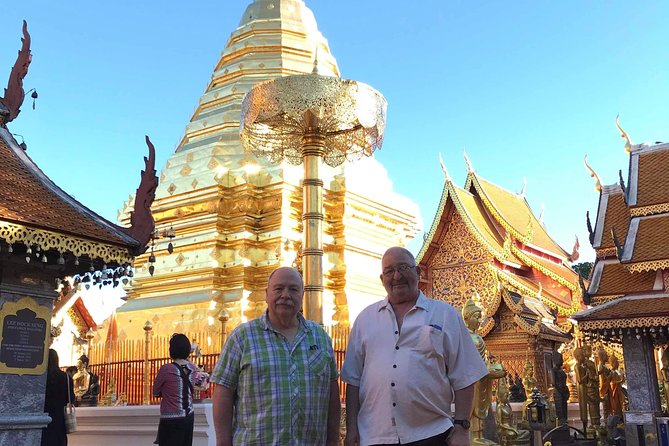 Alms and Wat Phra That Doi Suthep Private Chiang Mai Tour - Walking Chiang Mai streets and browsing Warorot Market