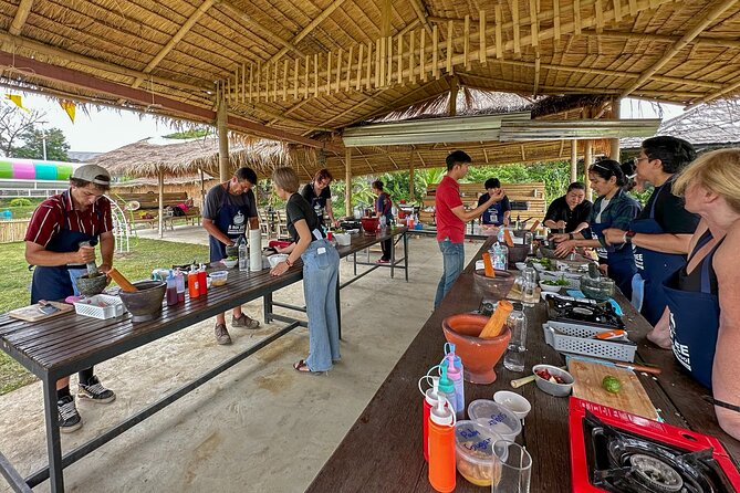 Aroidee’s Farm-Fresh Thai Cooking Experience - Cooking seven Thai dishes in an outdoor kitchen