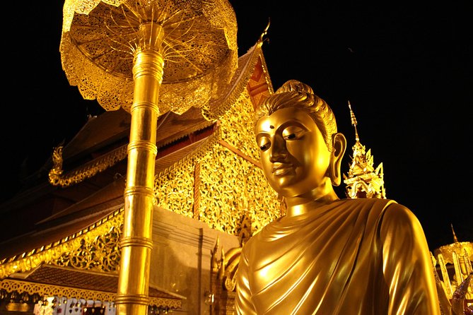 Best seller!! Amazing Night tour, Doi Suthep + Wat umong - Top Must visit! - The 306 steps to Doi Suthep