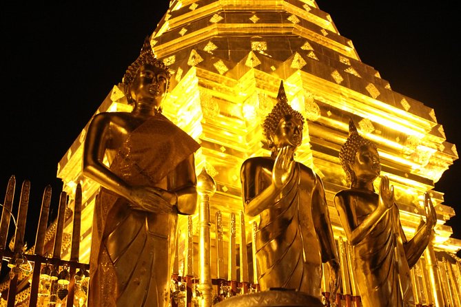 Best seller!! Amazing Night tour, Doi Suthep + Wat umong - Top Must visit! - How much time will you spend in the van?