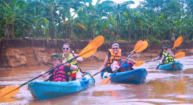 Chiang Mai: 15 km Leisure River Kayaking at Mae Ngat forest - From Chiang Mai hotels to the river