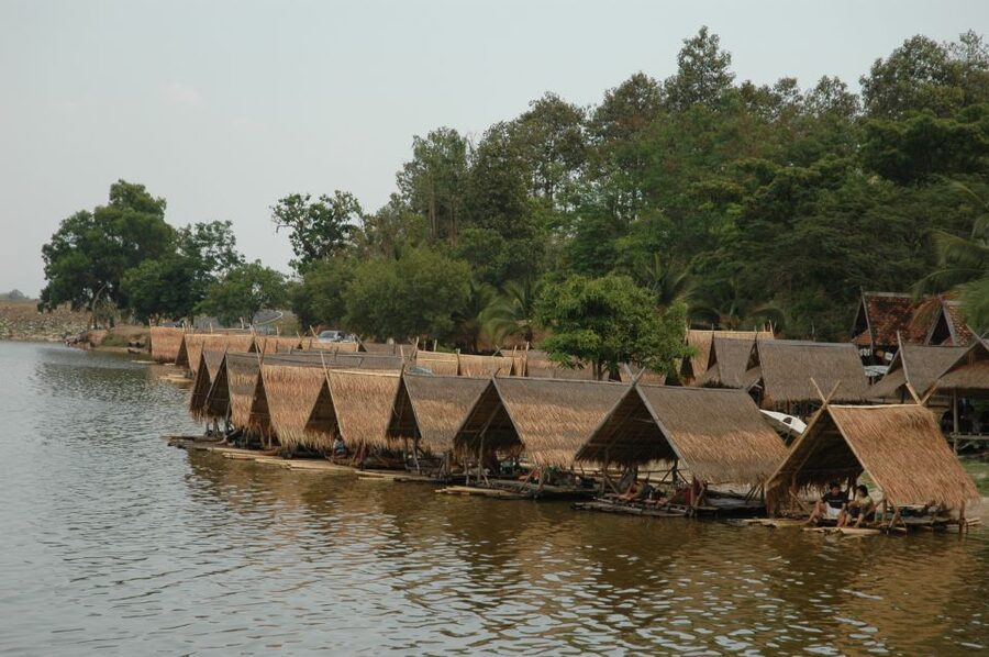 Chiang Mai: 24 km Leisure Cycling & swim Lake Huay Tueng Tao - Huay Tung Tao Lake, swimming, and swan boats
