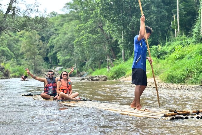 Chiang Mai Adventure ATV Secret Waterfall and Bamboo Rafting - Lunch closes the day in Mae Wang