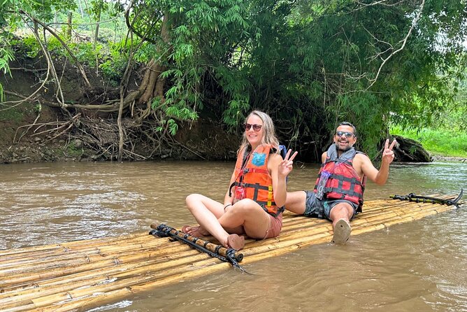 Chiang Mai Adventure ATV Secret Waterfall and Bamboo Rafting - A secret waterfall, cool water, and a simple picnic