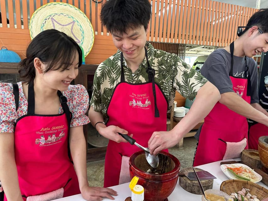Chiang Mai: Asia Scenic Thai Cooking School - Cooking at your own station