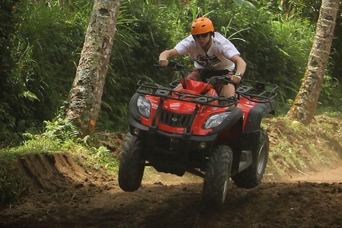 Chiang Mai ATV White Water Rafting and Elephant Sanctuary Full-Day Trip - ATV riding through rice fields and mountain roads