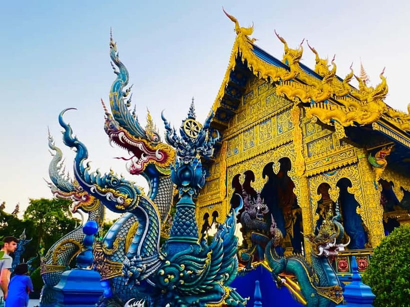 Chiang Mai: Chiang Rai Highlights in One Day - Wat Rong Suea Ten, the Blue Temple