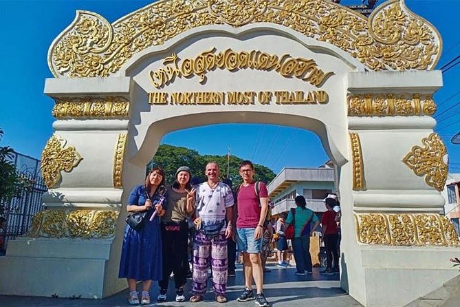 Chiang Mai-Chiang Rai:White+Black+Blue Temple+Golden Triangle+Boat Trip - The Golden Triangle and the Mekong boat ride