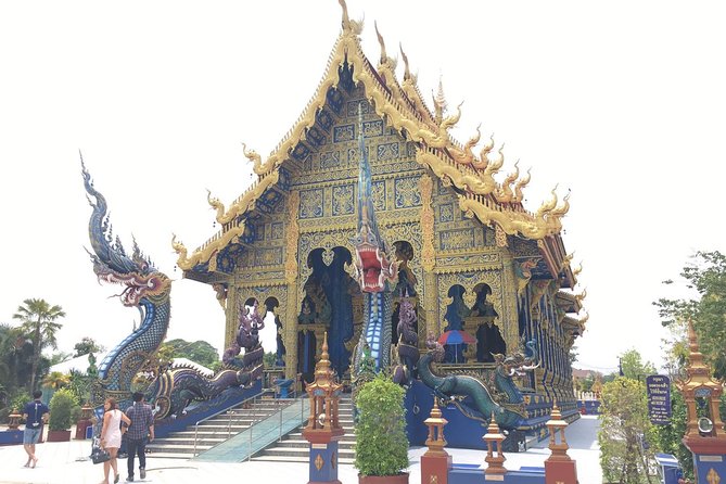 Chiang Mai-Chiang Rai: White Temple-Black Museum-Blue Temple - The White Temple, where every surface catches the light