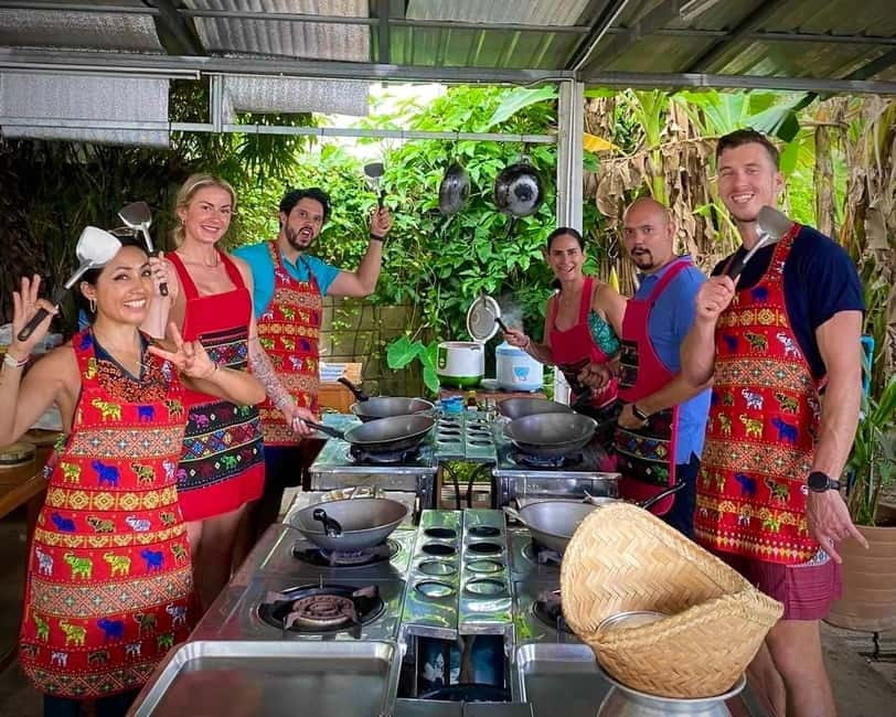 Chiang Mai: Cooking Class, Market & Thai Herbs Garden Tour - What the 210 minutes feels like