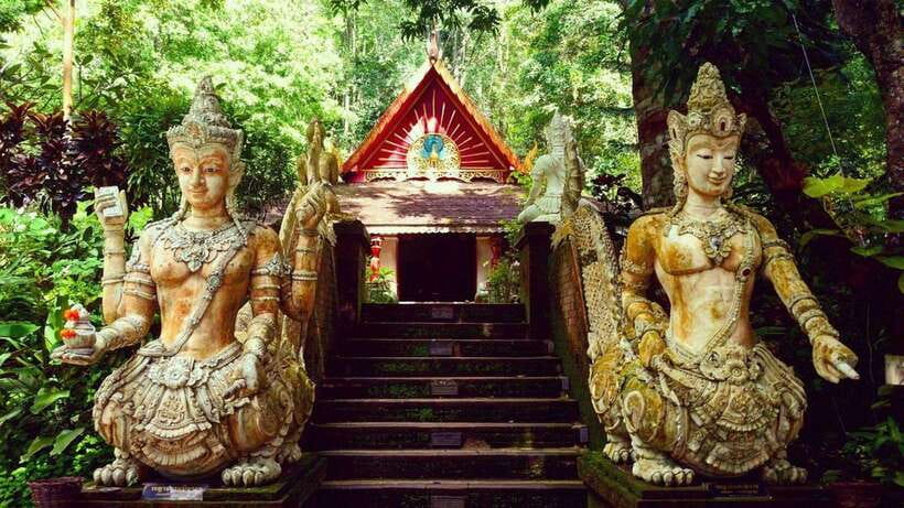 Chiang Mai: Doi Suthep and Wat Pha Lat Temple Evening Tour - What the evening schedule really gives you