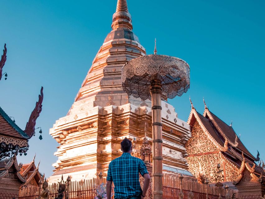 Chiang Mai: Doi Suthep and Wat Umong Enchanting Evening Tour - Pickup, group size, and timing