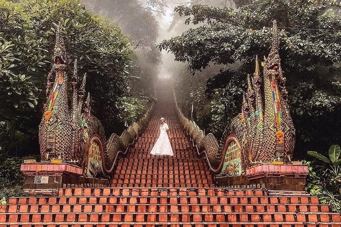 Chiang Mai Doi Suthep Temple and Sticky Waterfall Tour (Private & All-Inclusive) - Starting at Doi Suthep above Chiang Mai