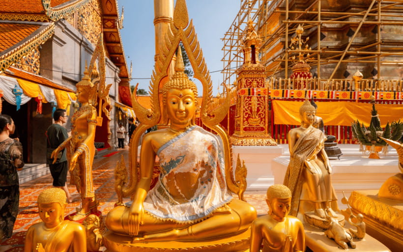 Chiang Mai: Doi Suthep Temple and Waterfall by Songtaew Trio - Is $13 good value?