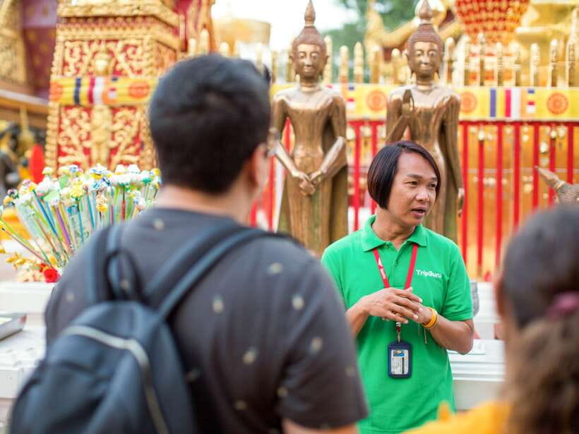 Chiang Mai: Doi Suthep, Wat Umong, and Pha Lat Sunrise Tour - Transport, timing, and group size