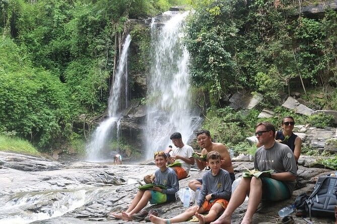Chiang Mai Elephant Sanctuary Observation and Bamboo Rafting - Lunch, craft time, and the Thai souvenir