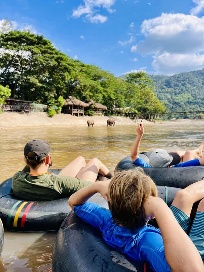 Chiang Mai Half-Day Adventure: River Tubing & Waterfall - Saa Gee Waterfall and its natural rock slide