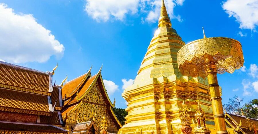 Chiang Mai: Half day Doi Suthep and Meo Village - Wat Phra That Doi Suthep, Chiang Mai’s mountain temple