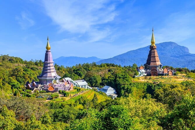 Chiang Mai: Inthanon, Elephant Sanctuary Observation & Waterfall - A 6:30 am start and a long ride into the hills