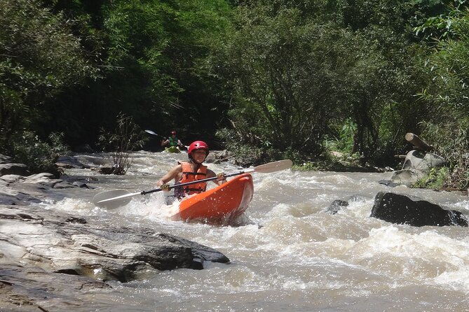 Chiang Mai: Jungle Kayak Adventure with Rapids & Elephants - Riverside lunch and what the price covers