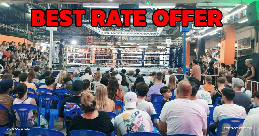 Chiang Mai: Kalare Night Bazaar Boxing Stadium Muay Thai - Drinks, Snacks, and the Night Bazaar Advantage