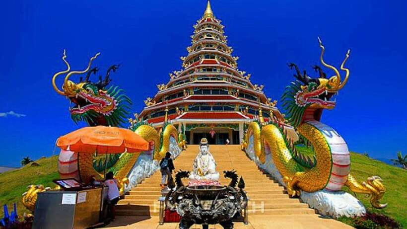 Chiang Mai: Lalita Cafe & White, Blue, Big Buddha Temples - Why the Chiang Rai day is worth the long road