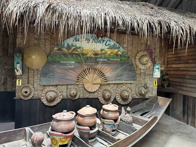 Chiang Mai: Mae Ping River Cruise & Optional Transfer - Herbal drinks and ice cream at the farm