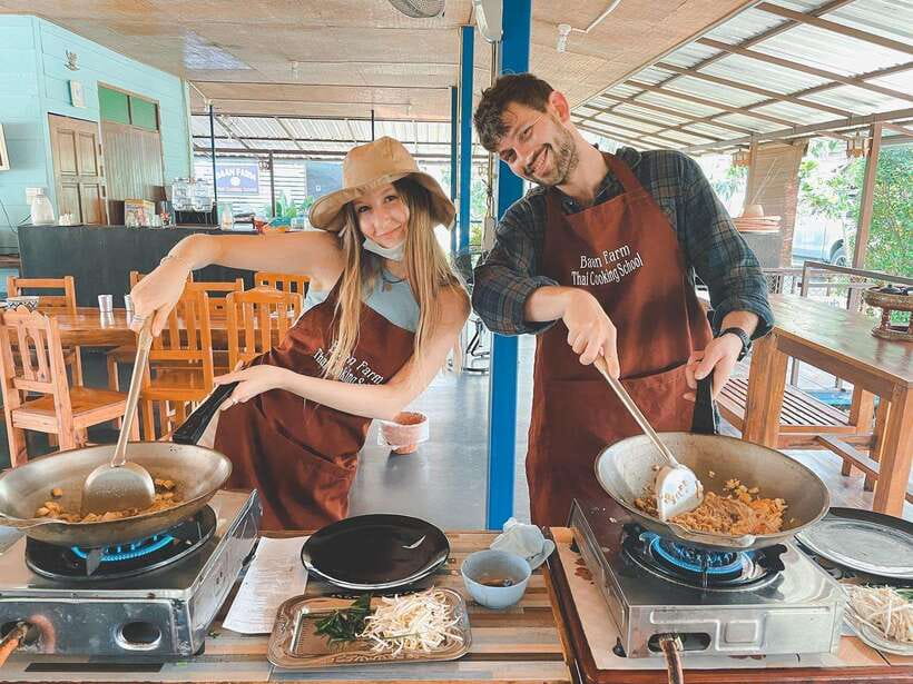 Chiang Mai Organic Thai Cooking Experience - A 2.5-hour kitchen lesson with personal choices