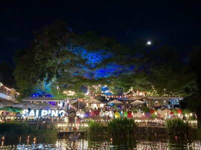Ping River Night Kayaking into City Center