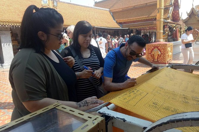 Chiang Mai Private Tour with Tea Plantation, Karen Village, Doi Suthep - Wat Phra That Doi Suthep and the mountain views