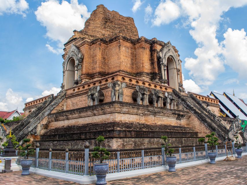 Chiang Mai: Private Tuk Tuk Tour of City Temples With Pickup - Mueang Mai Market brings the tour down to earth