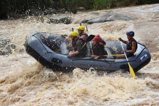 Chiang Mai Rafting in Mae Taeng River with Thai Buffet - The waterfall climb and natural water slide