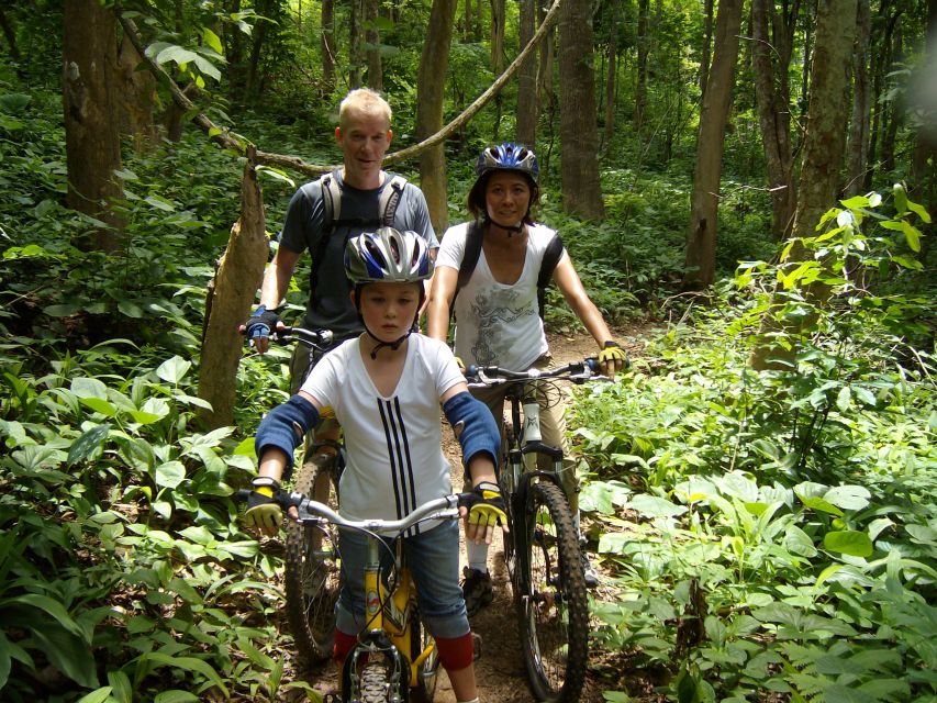 Chiang Mai: Rainforest Guided Mountain Biking Tour - Mae Kuang Dam, lunch, and the swimming stop
