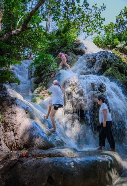Chiang Mai: Sticky Waterfall & Angel Waterfall Park Day Tour - First stop: Dan Tewada Land of Angels Waterfall Park
