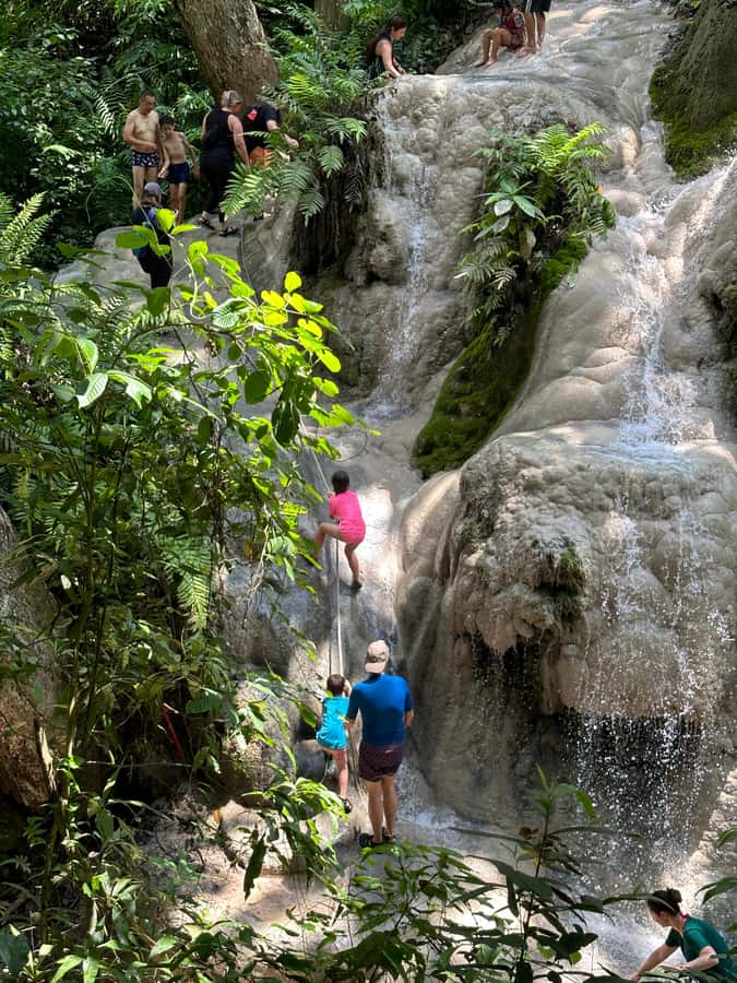Chiang Mai : Sticky waterfall (Half Day Tour) Hotel Transfer - Two hours to climb, cool off, and look around