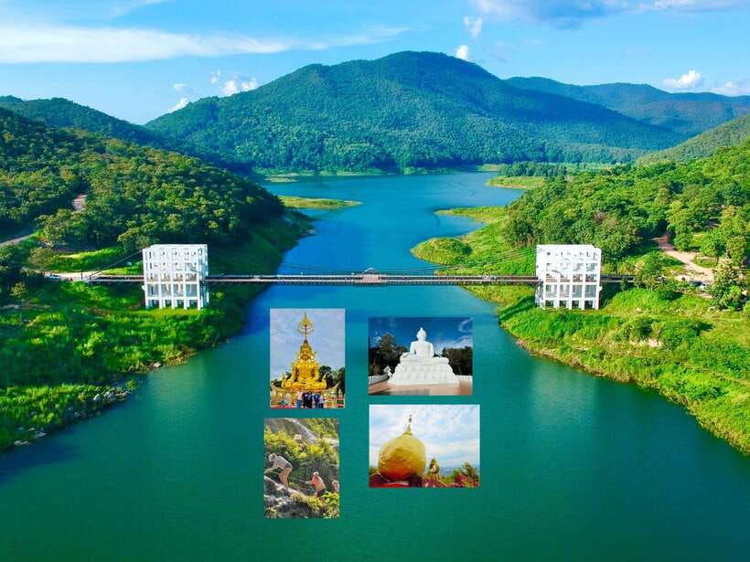Chiang Mai: Sticky Waterfall scenic loop unseen lake &temple - A seven-hour route beyond central Chiang Mai