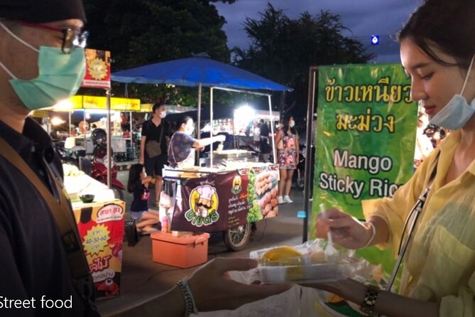 Chiang Mai Street Food Tour by Tuk Tuk with Pick Up - Wat Chedi Luang and a damaged giant of the old city