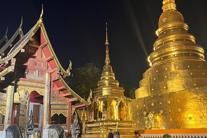 Chiang Mai Temples and Market Tuk-Tuk Evening Night Tour - The Night Bazaar, dinner, and a little freedom