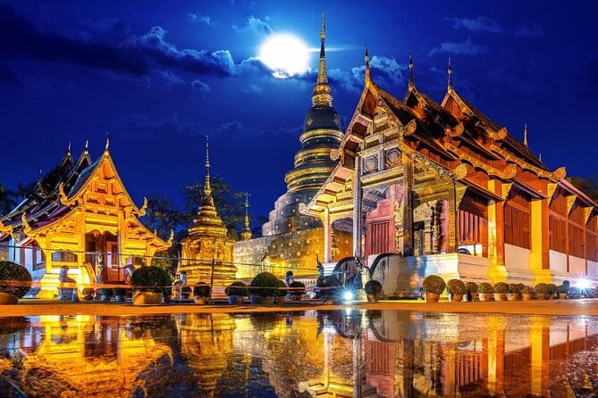 Chiang Mai Temples and Market Tuk Tuk Night Tour - Wat Phan Tao: a smaller temple with a calmer feel