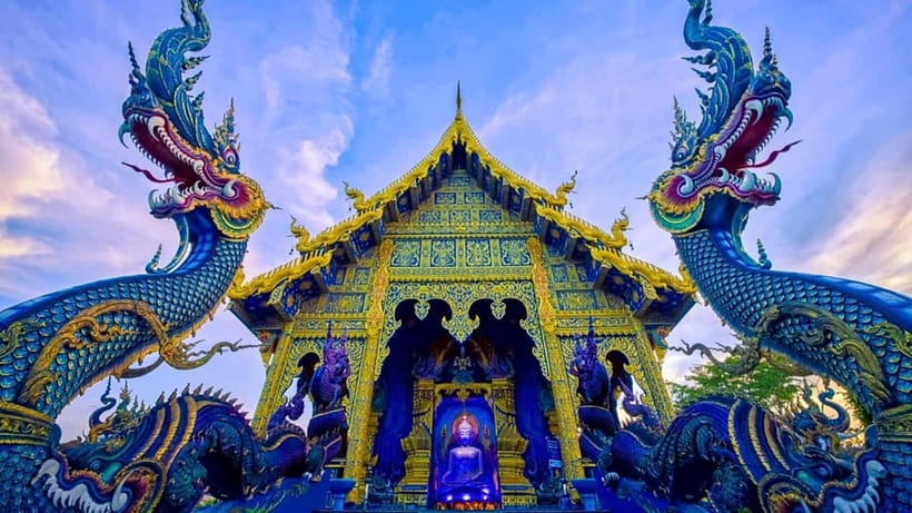 Chiang Mai: White and Blue Temples and Lalita Cafe - From Chiang Mai to Mae Kachan Hot Spring